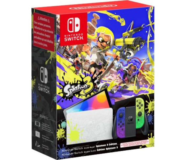 Nintendo Switch - OLED Model Splatoon 3 Edition - 1063902 - zdjęcie 4